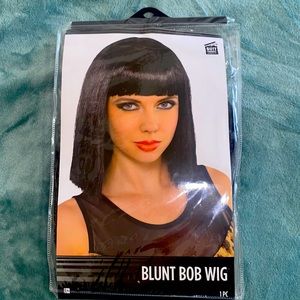 Black Bob Synthetic Wig